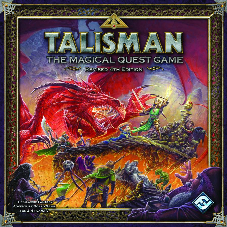 TALISMAN BOARD GAME REVISED 4TH ED