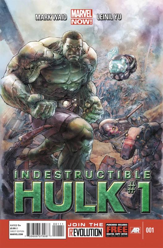 INDESTRUCTIBLE HULK #1 BLANK VARIANT NOW