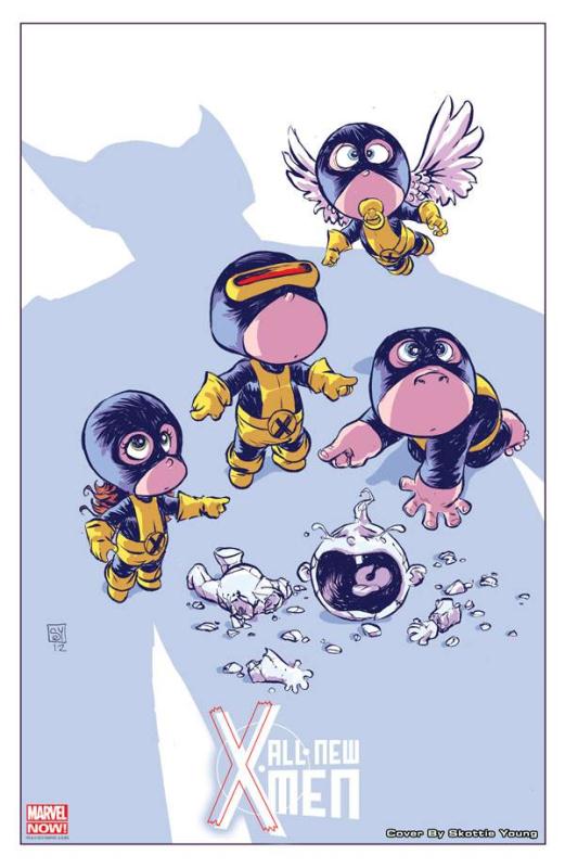 ALL NEW X-MEN #1 YOUNG BABY VARIANT NOW