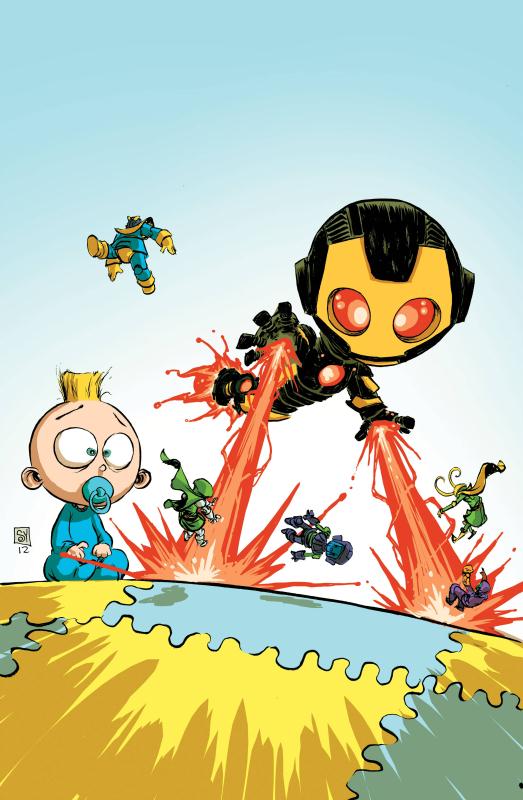 IRON MAN #1 YOUNG BABY VARIANT NOW