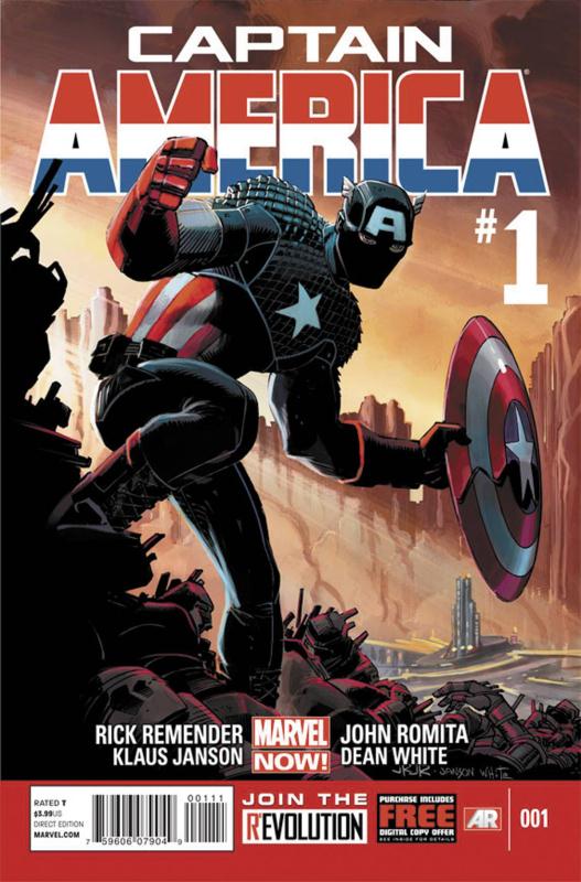 CAPTAIN AMERICA #1 1:25 DESIGN OPENA VARIANT NOW