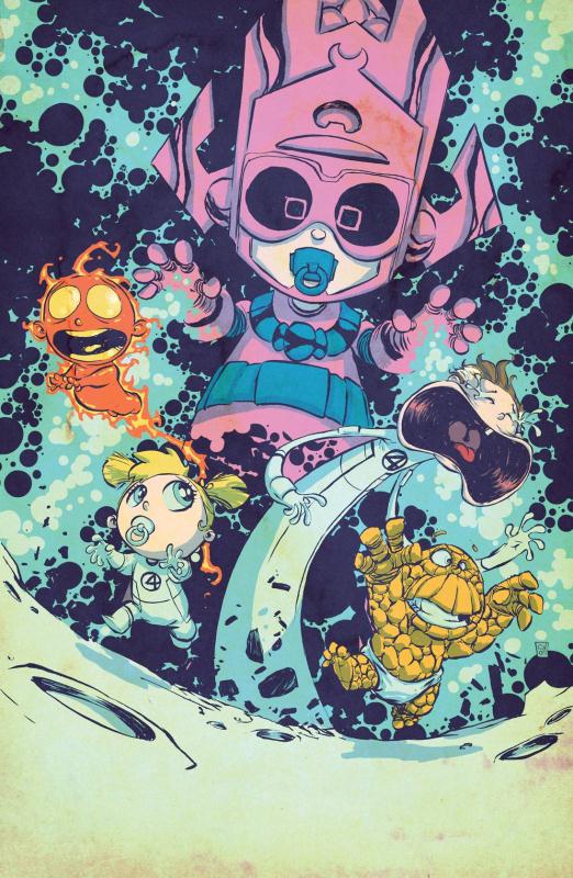 FANTASTIC FOUR #1 YOUNG BABY VARIANT NOW