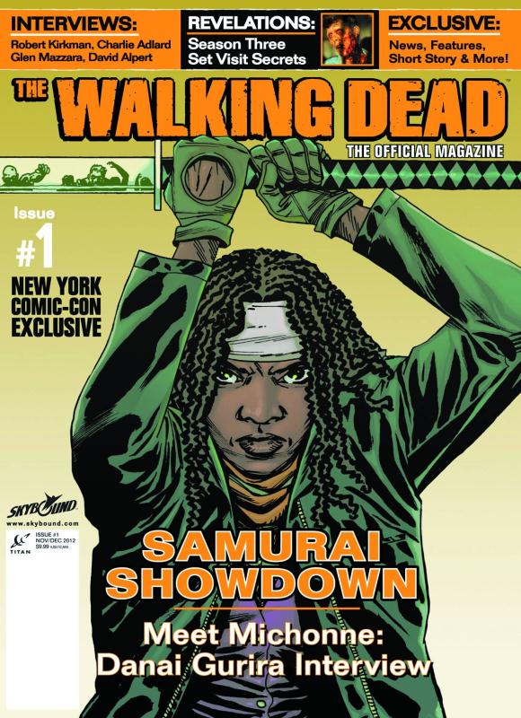 WALKING DEAD MAGAZINE #1 NYCC EXCLUSIVE COVER (PP