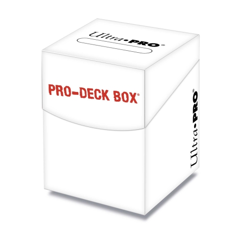 ULTRA PRO PRO-100+ DECK BOX: WHITE