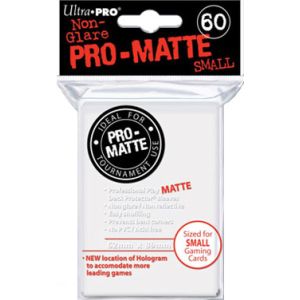 Ultra Pro Sleeves Small Sized Pro-Matte White 60ct
