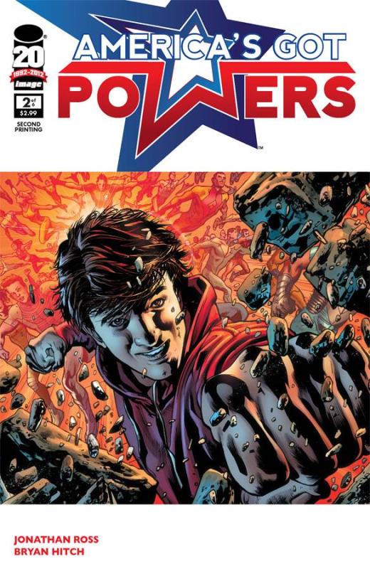 AMERICAS GOT POWERS #2 (OF 6) 2ND PTG