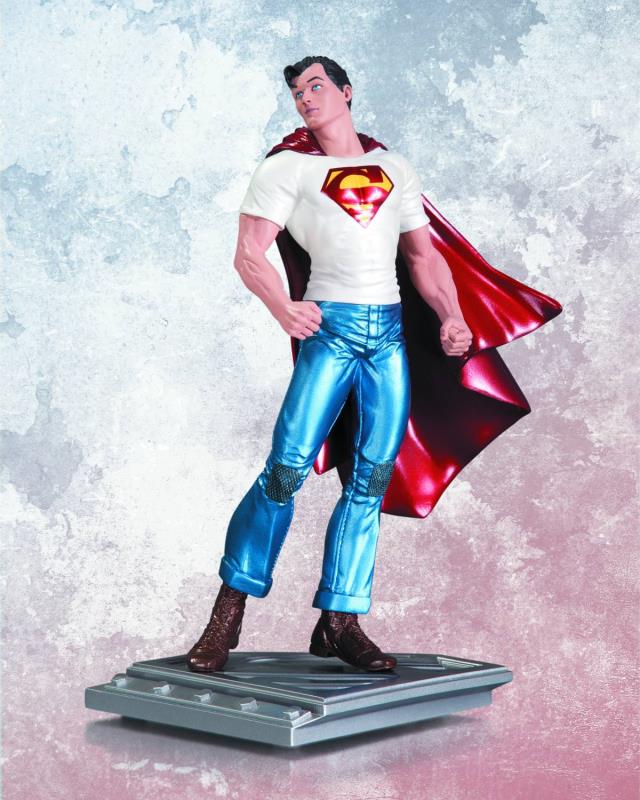 SUPERMAN THE MAN OF STEEL STATUE BY RAGS MORALES