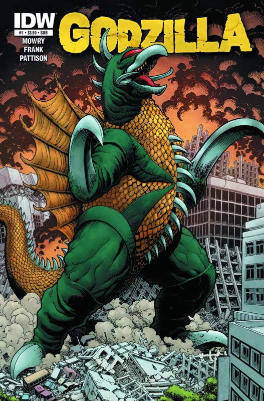 GODZILLA RULERS OF THE EARTH #1 SUBSCRIPTION VARIANT