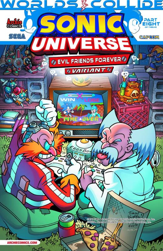 SONIC UNIVERSE #53 EVIL FRIENDS FOREVER VAR CVR