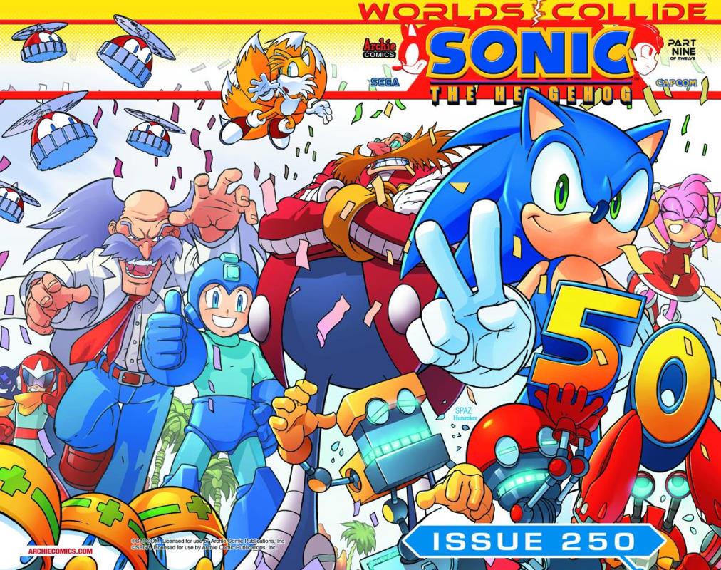 SONIC THE HEDGEHOG #250 REG CVR