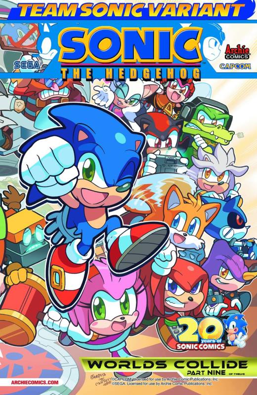 SONIC THE HEDGEHOG #250 VARIANT CVR