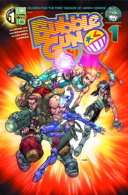 BUBBLEGUN #1 (OF 5) DIRECT MARKET CVR