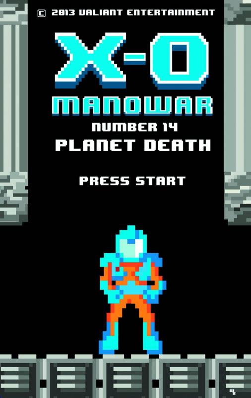 X-O MANOWAR (VU) #14 (PD) ORDERALL 8-BIT VARIANT