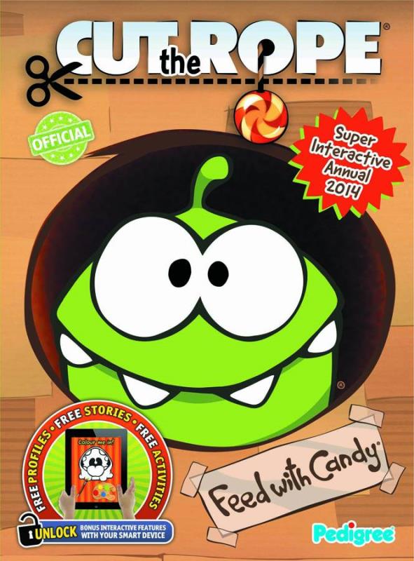 CUT THE ROPE INTERACTIVE ANNUAL 2014 HARDCOVER (PP #1079)