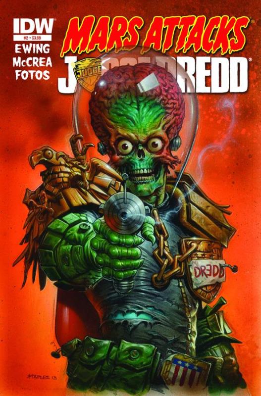 MARS ATTACKS JUDGE DREDD #2 (OF 4)