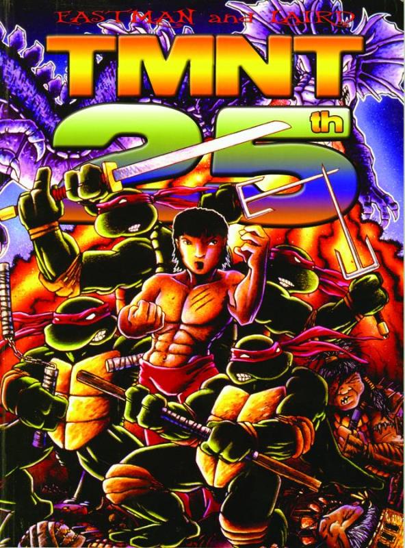 TMNT 25TH ANNIVERSARY HARDCOVER