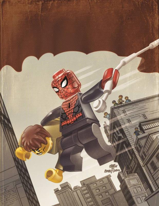 SUPERIOR SPIDER-MAN #19 LEGO CASTELLANI VARIANT