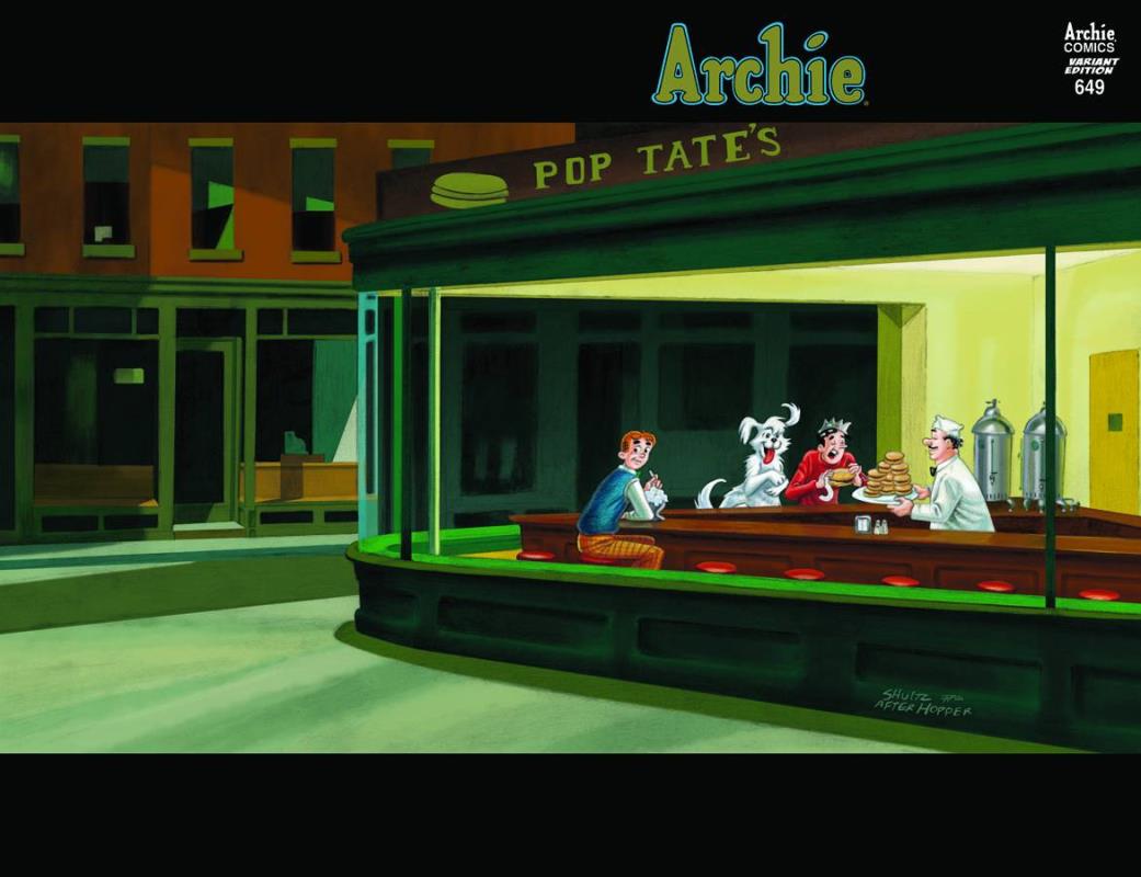 ARCHIE #649 NIGHTHAWKS VARIANT CVR