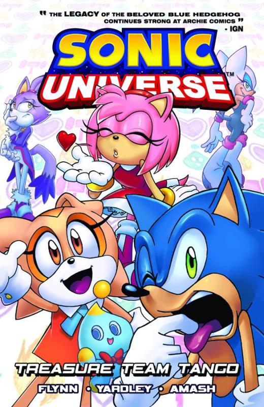 SONIC UNIVERSE TP 06 TREASURE TEAM TANGO