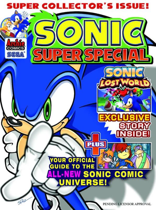 SONIC SUPER SPECIAL MAGAZINE #9