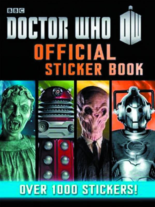 DOCTOR WHO OFFICIAL STICKER BOOK SC