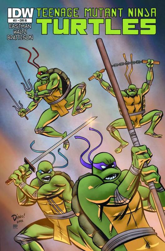 TEENAGE MUTANT NINJA TURTLES ONGOING #21 SUBSCRIPTION VARIANT