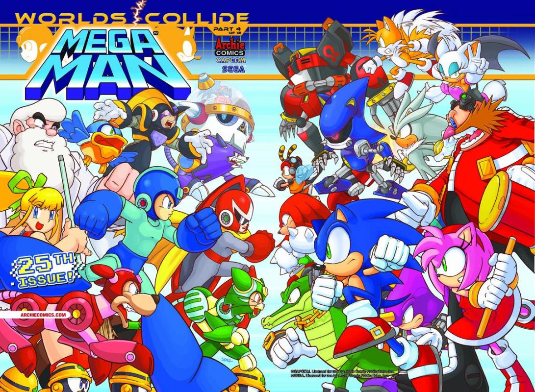 MEGA MAN #25 GATEFOLD CVR