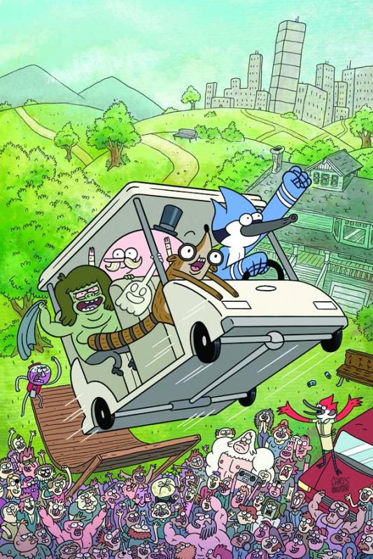 REGULAR SHOW #1 HOUGHTON PREORDER CVR