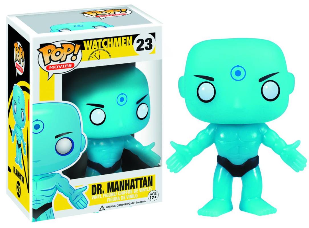 POP MOVIES WATCHMEN DR MANHATTAN VINYL FIGURE