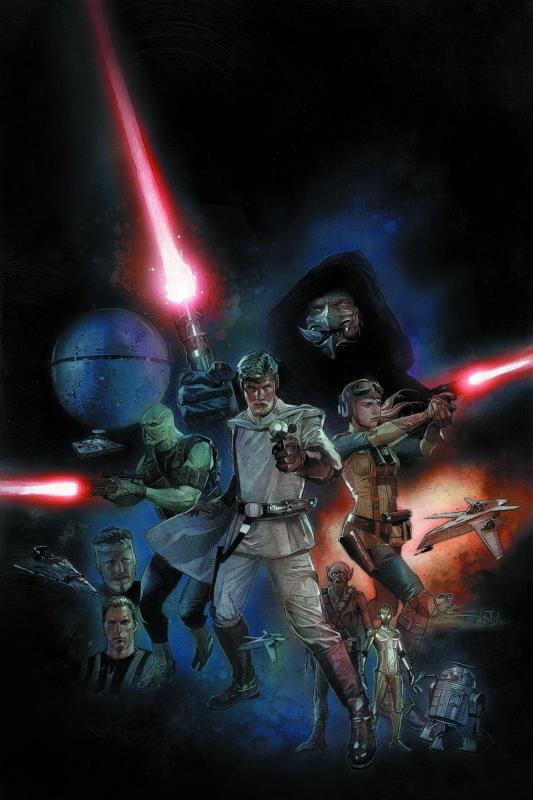 STAR WARS #1 (OF 8) LUCAS DRAFT