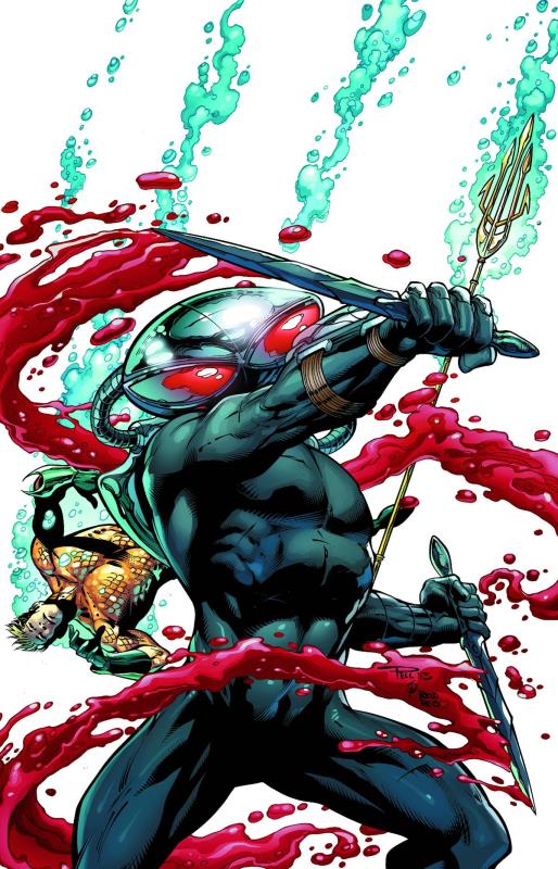 AQUAMAN #23.1 BLACK MANTA 3-D MOTION COVER 3D