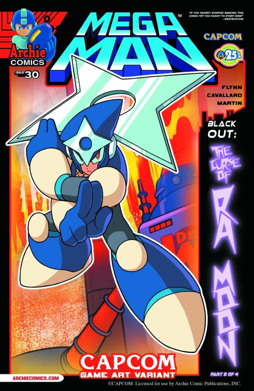 MEGA MAN #30 CAPCOM VARIANT CVR