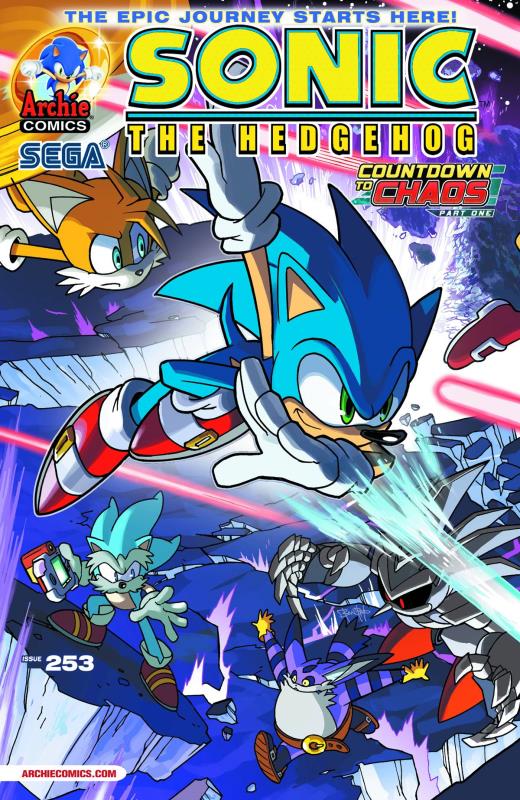 SONIC THE HEDGEHOG #253 REG CVR