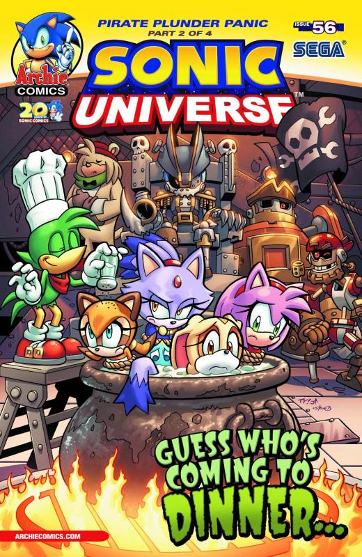 SONIC UNIVERSE #56 REG CVR