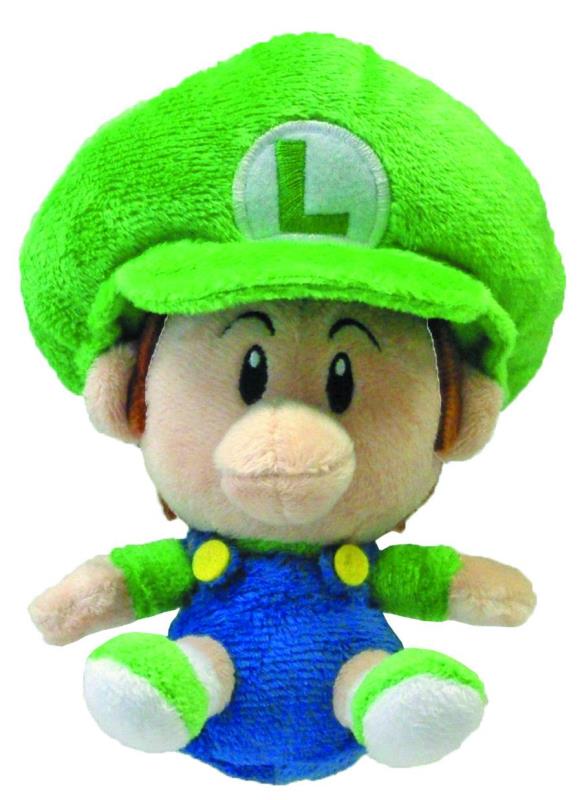 SUPER MARIO BROS BABY LUIGI 5IN PLUSH