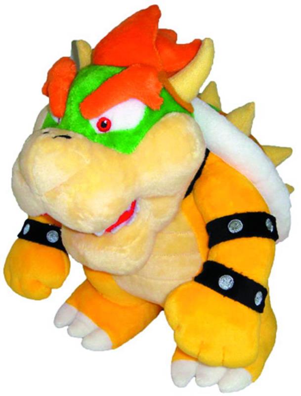 SUPER MARIO BROS BOWSER 10IN PLUSH