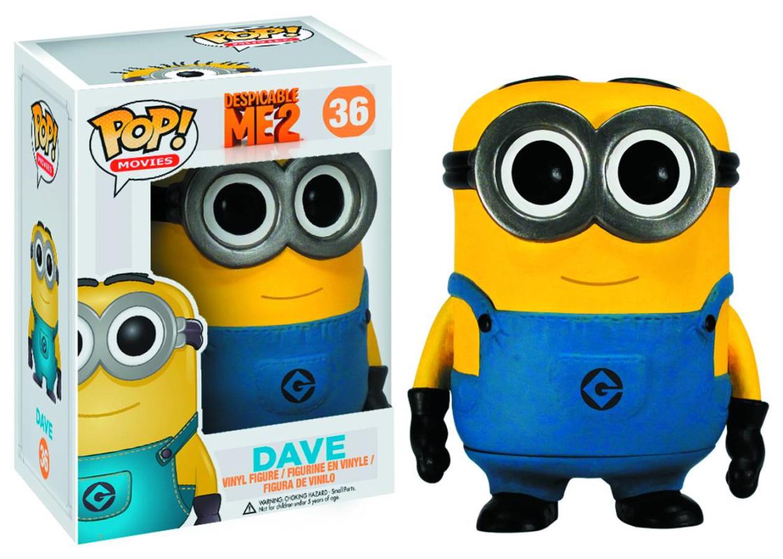 POP DESPICABLE ME DAVE VINYL FIGURE