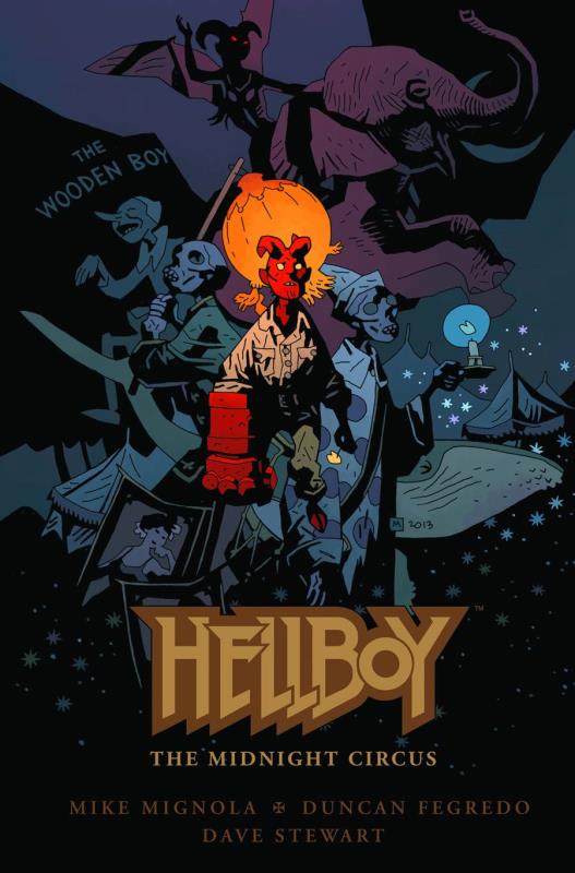 HELLBOY MIDNIGHT CIRCUS HARDCOVER