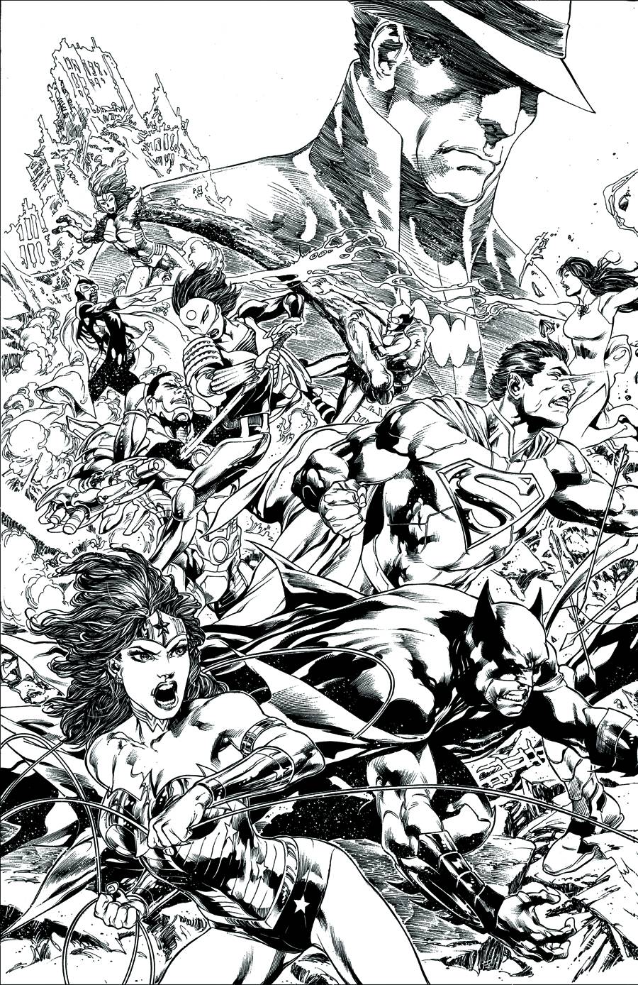 JUSTICE LEAGUE TRINITY WAR DIRECTORS CUT #1