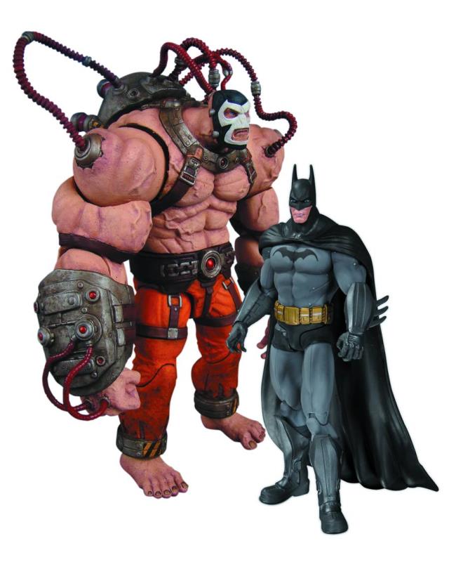 BATMAN ARKHAM CITY BATMAN VS BANE ACTION FIGURE2 PACK