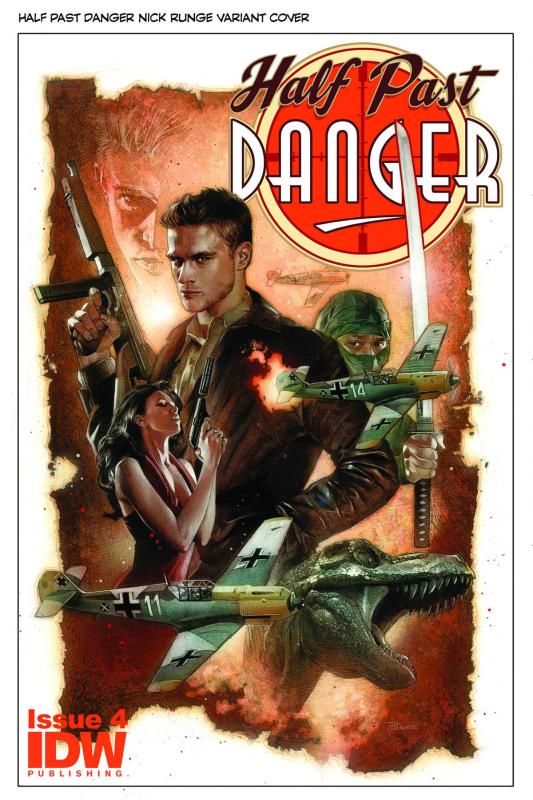 HALF PAST DANGER #4 (OF 6) SUBSCRIPTION VARIANT