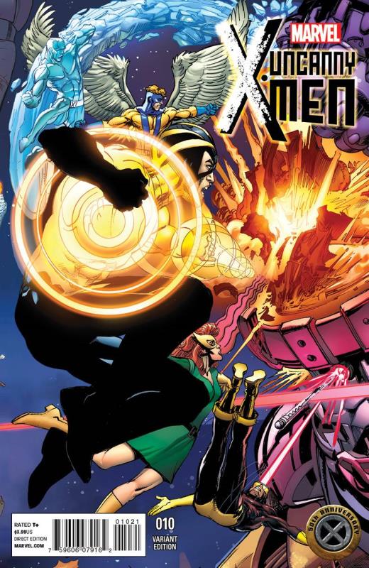 UNCANNY X-MEN #10 X-MEN 50TH ANNIVERSARY VARIANT