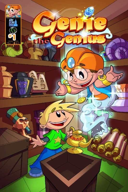 GENIE THE GENIUS #1 (OF 3) 1:5 SIGNED VARIANT CVR