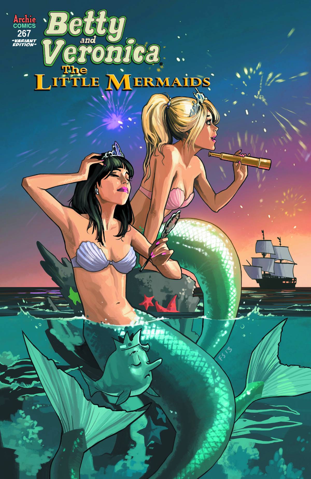 BETTY & VERONICA #267 STAPLES VARIANT CVR