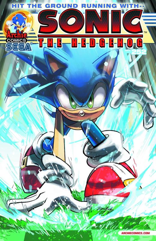 SONIC THE HEDGEHOG #252 REG CVR