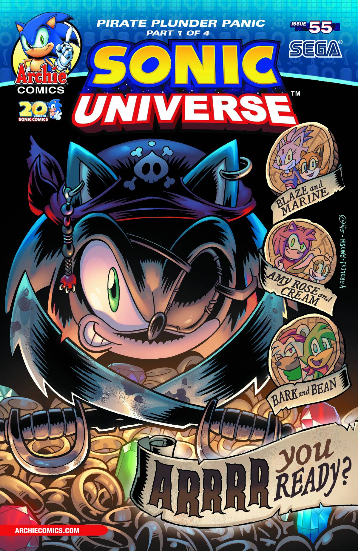 SONIC UNIVERSE #55 REG CVR