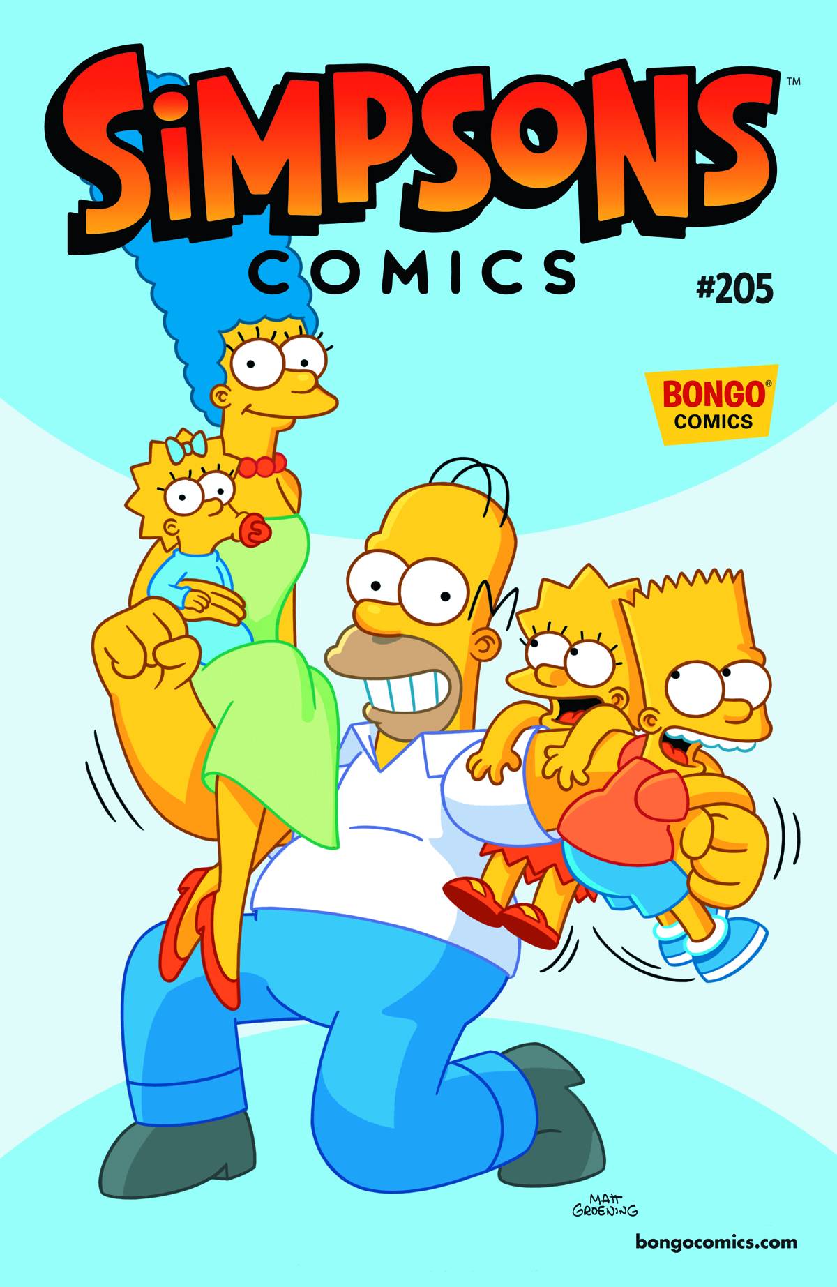 SIMPSONS COMICS #205