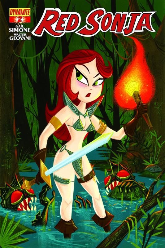 RED SONJA #2 EXC STEPHANIE BUSCEMA SUBSCRIPTION VARIANT