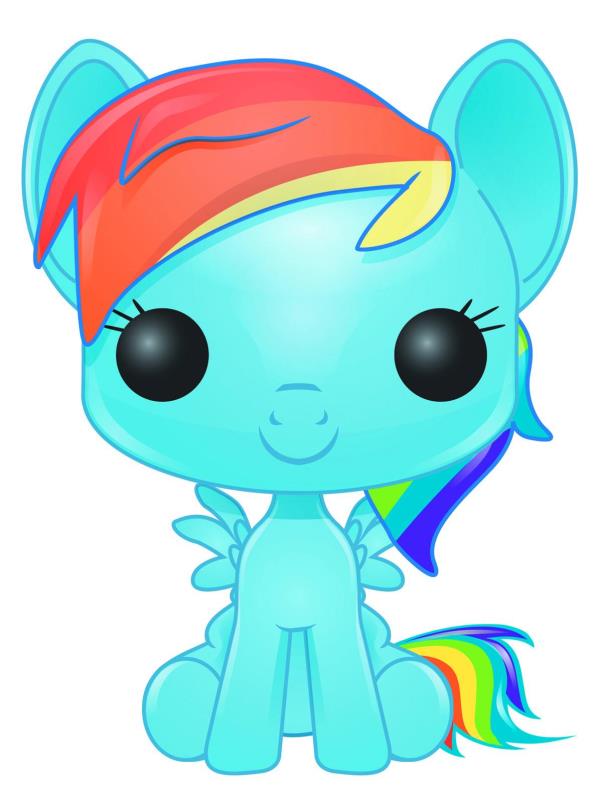 POP MLP RAINBOW DASH VINYL FIGURE