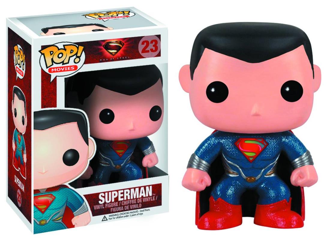 POP MAN OF STEEL SUPERMAN VINYL FIGURE